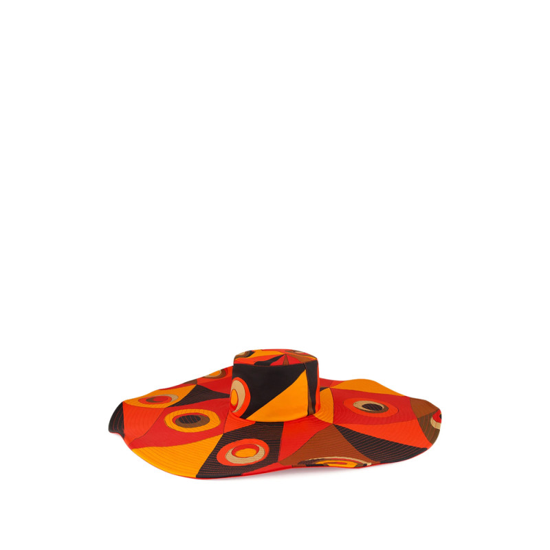 Pucci Occhi Print Wide-brim Sun Hat