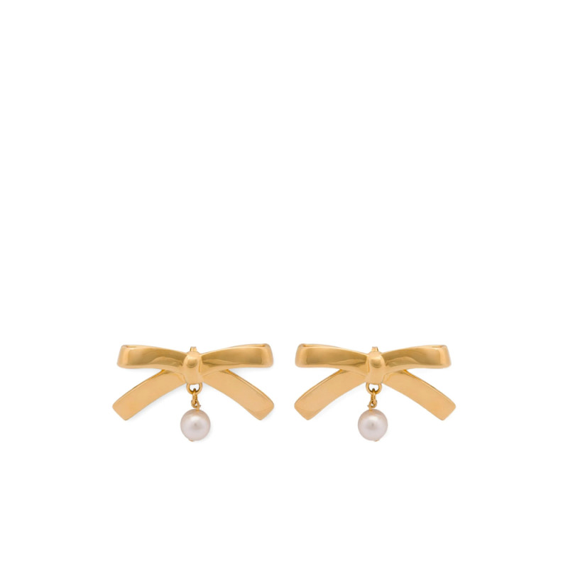 Moschino Bow-shaped Earrings