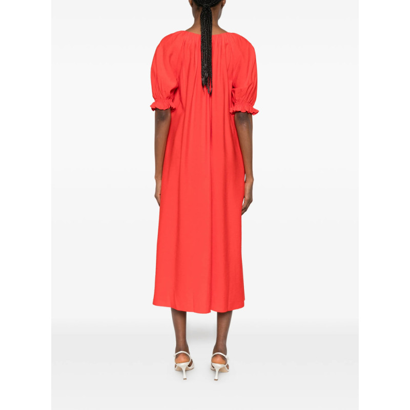 Stine Goya Ruffled Midi Dress