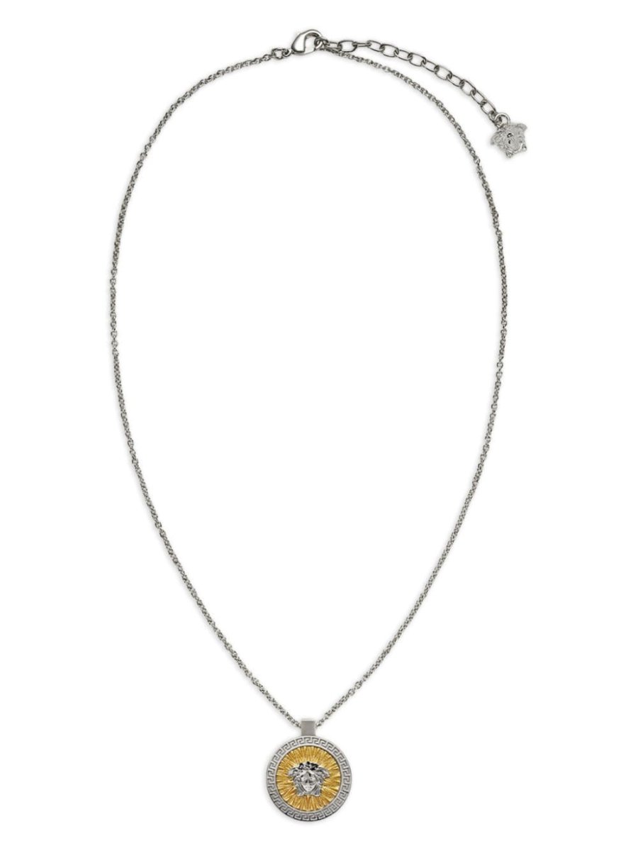 Icon crystal-embellished necklace