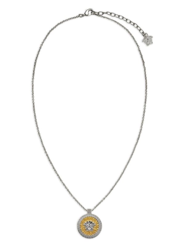 Icon crystal-embellished necklace