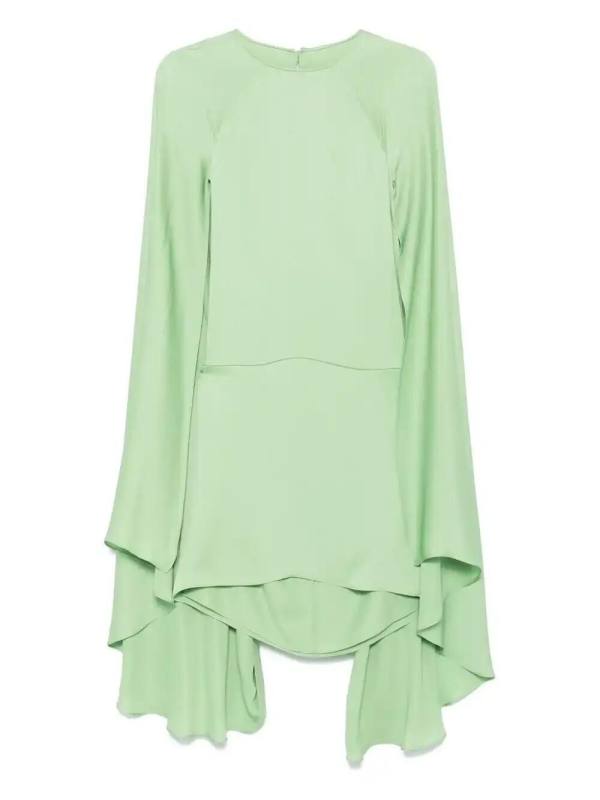 silk mini dress