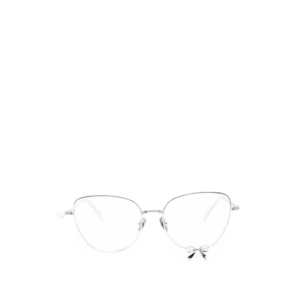 Yvmin Bowknot Crystal-embellished Glasses