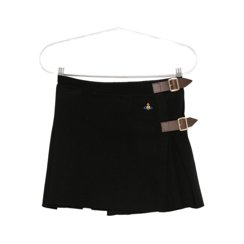 Vivienne Westwood Belted Pleated Mini Skirt
