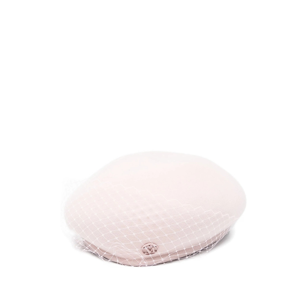 Maison Michel Bonnie Veil Beret Hat