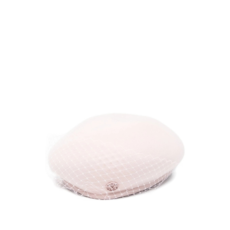 Maison Michel Bonnie Veil Beret Hat