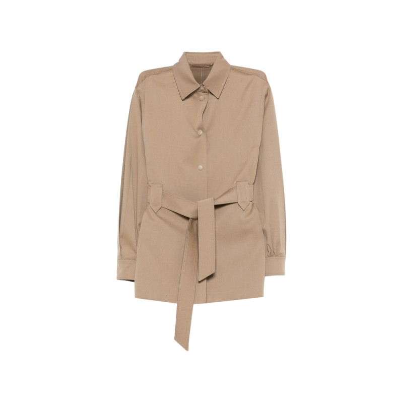 Max Mara Belted Fitted Jacket
