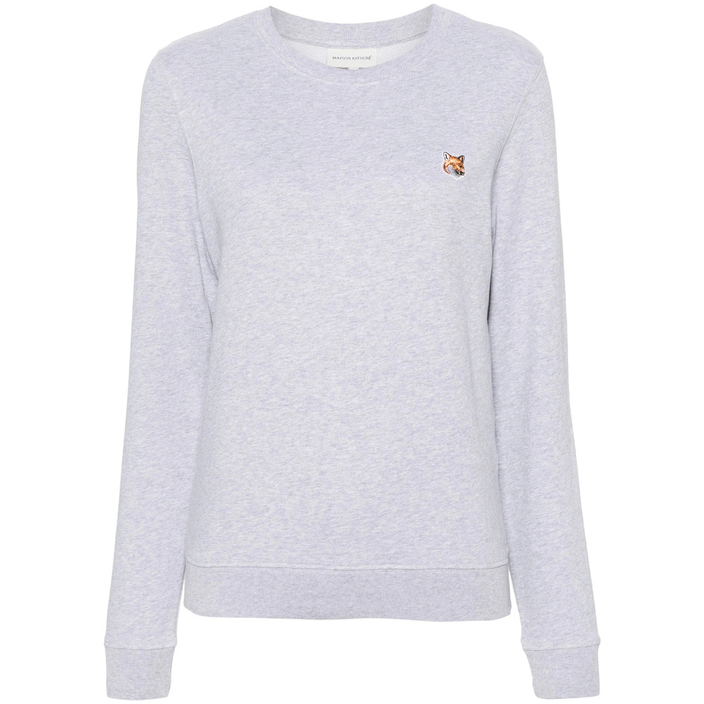 Maison Kitsuné Fox Head Cotton Sweatshirt