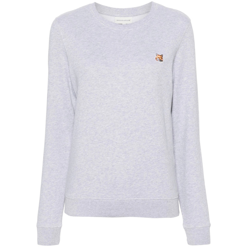 Maison Kitsuné Fox Head Cotton Sweatshirt