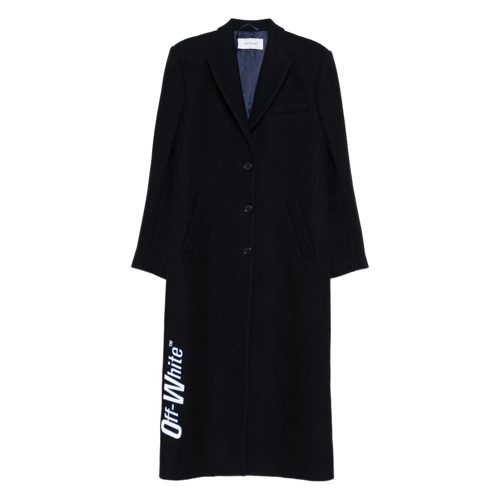 Off-white Logo-detail Coat