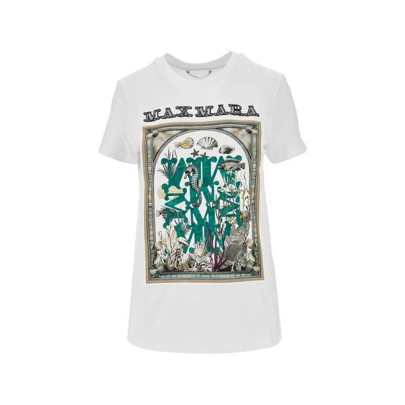 Max Mara Mxmspadino Printed T-shirt