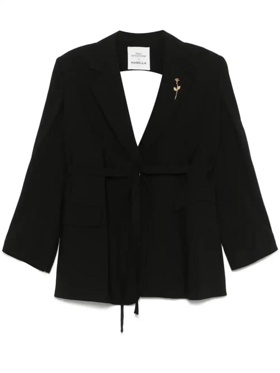x Emily Ratajkowski Cutout Blazer