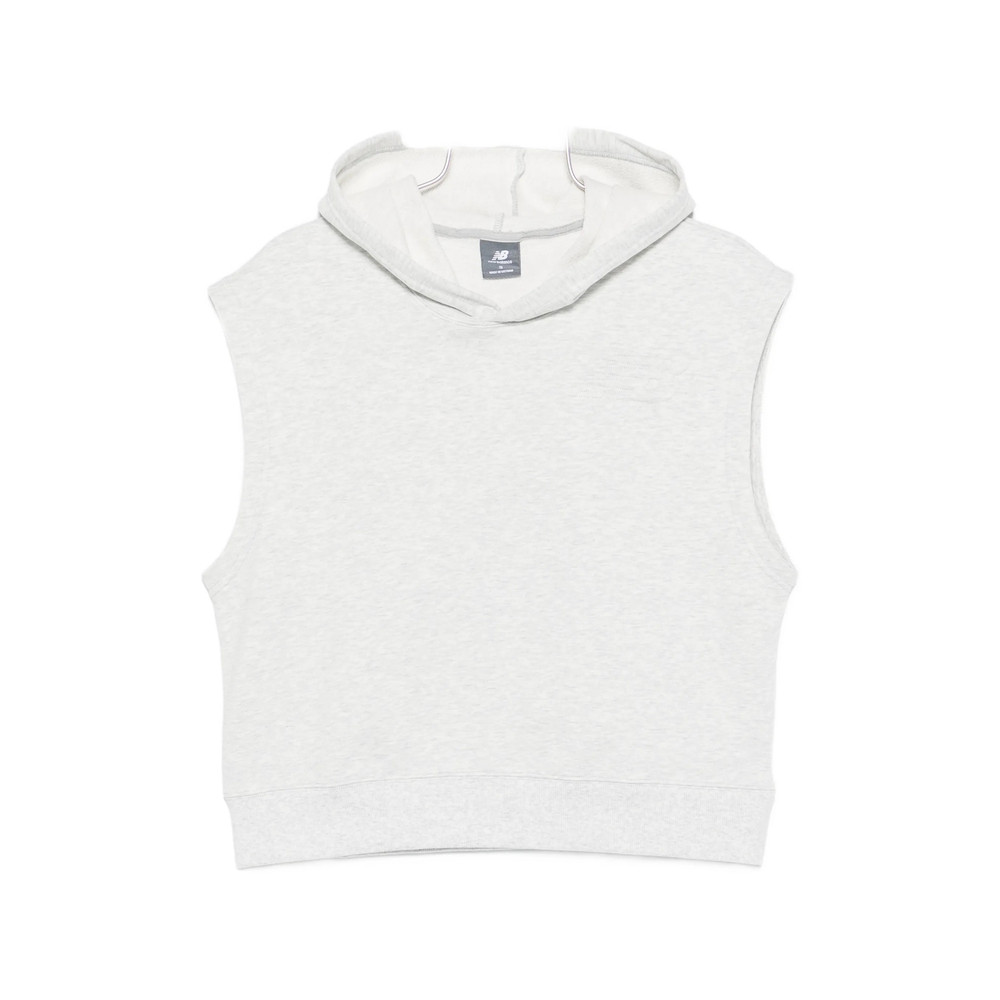 New Balance Sleeveless Logo-embroidered Hoodie