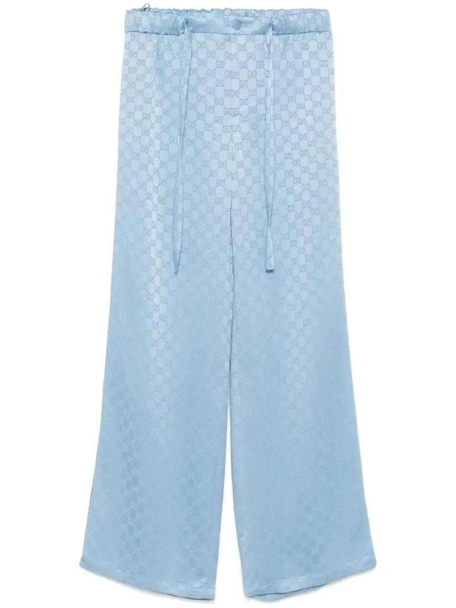 GG-jacquard trousers