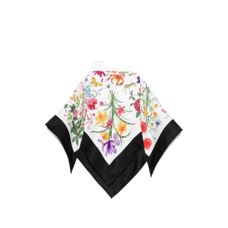 Gucci Floral-print Scarf