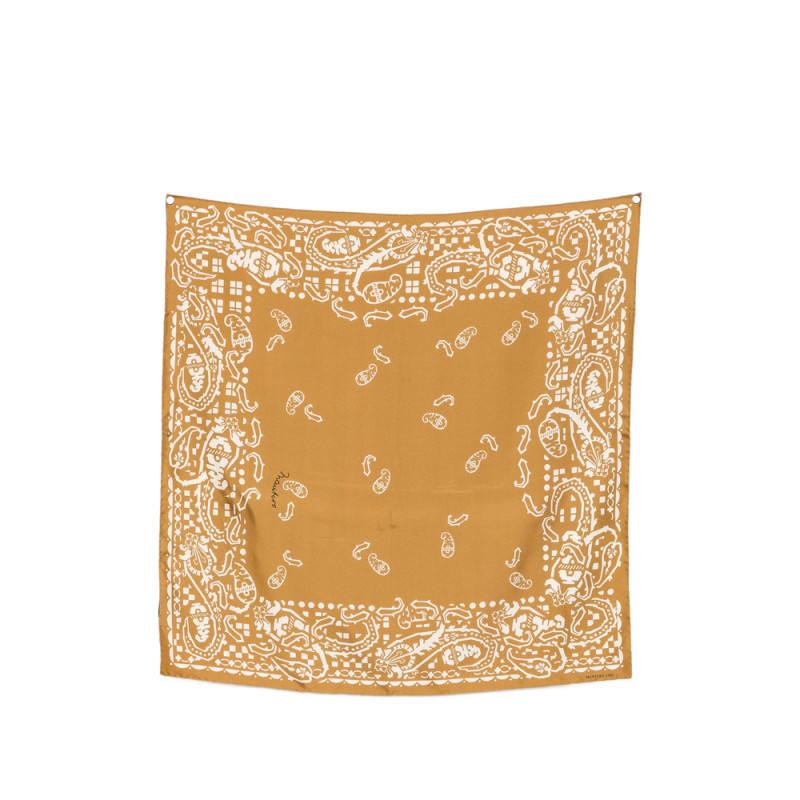 Mantero Paisley-print Silk Scarf