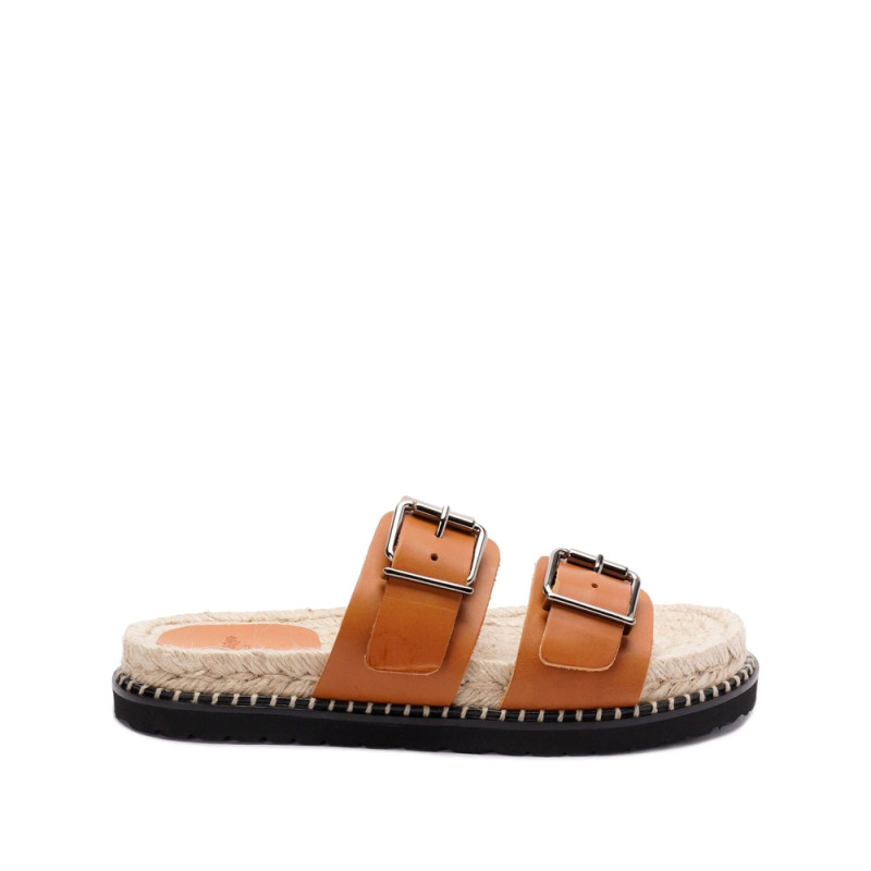 Castañer Leather Slides