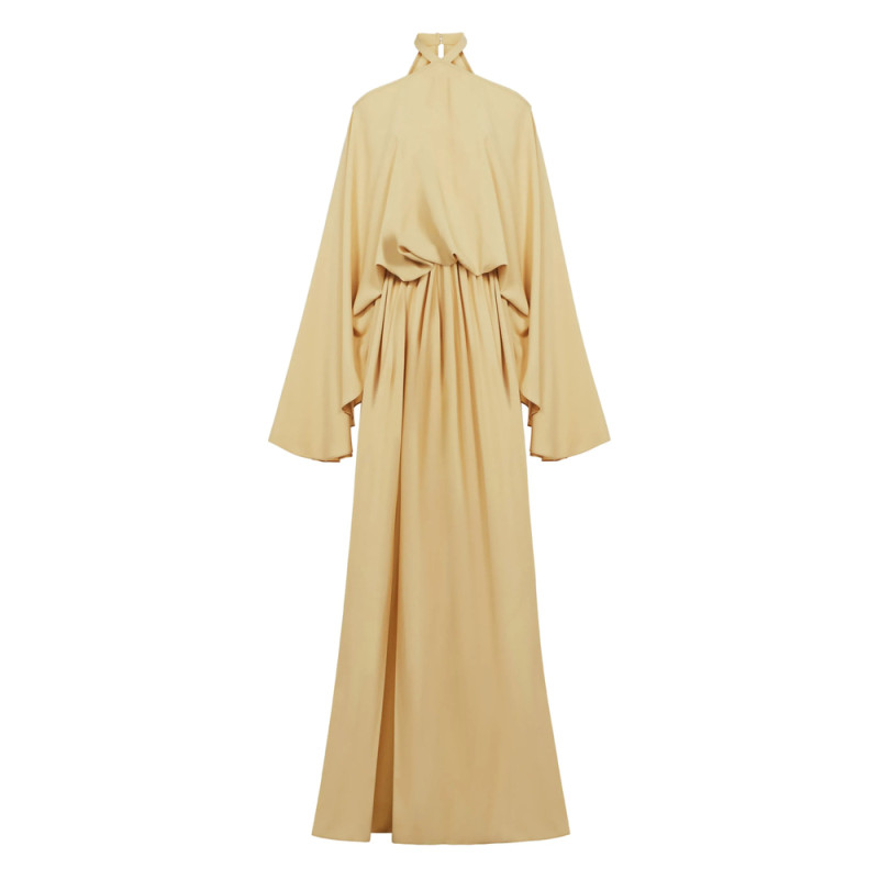 Taller Marmo Sundance Halter-neck Maxi Dress