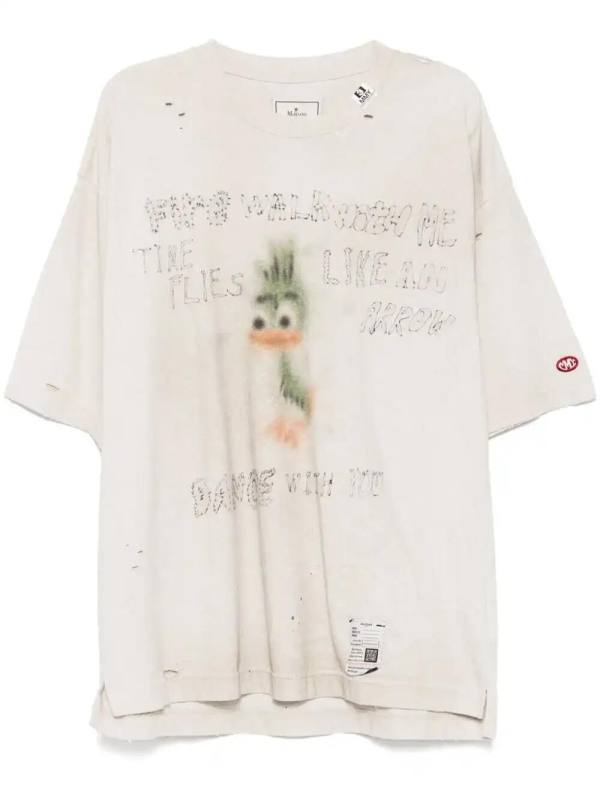 graphic print T-shirt