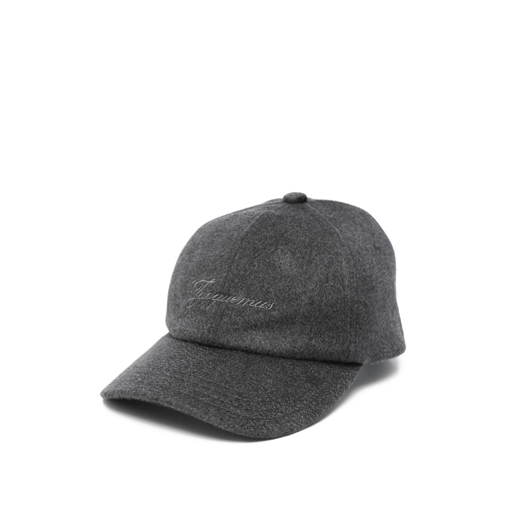 Jacquemus Logo-embroidery Baseball Cap