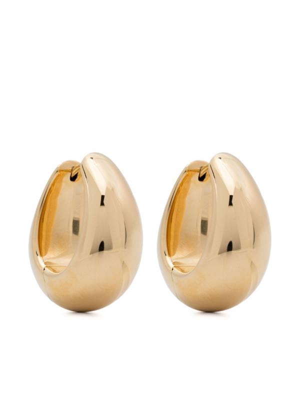 large Ice Hoop earrings