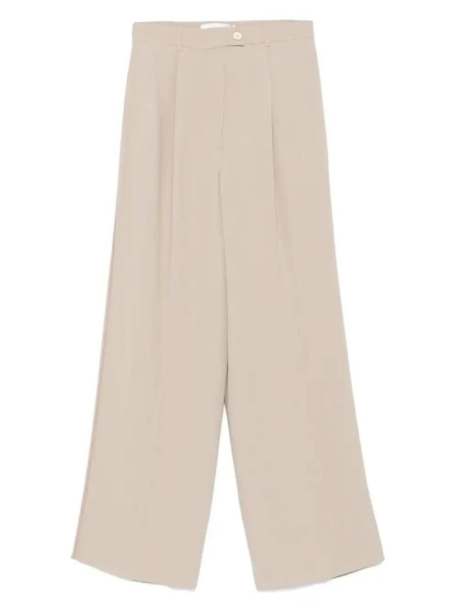 crepe trousers