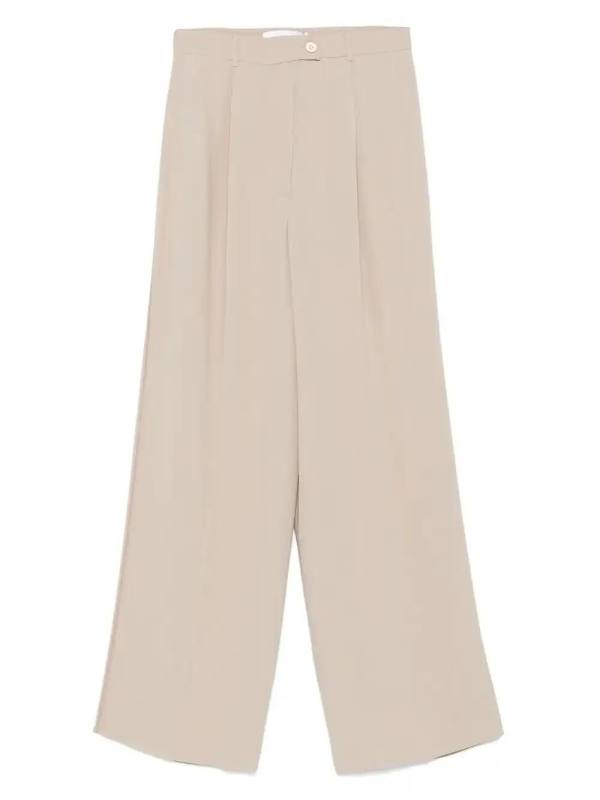 crepe trousers