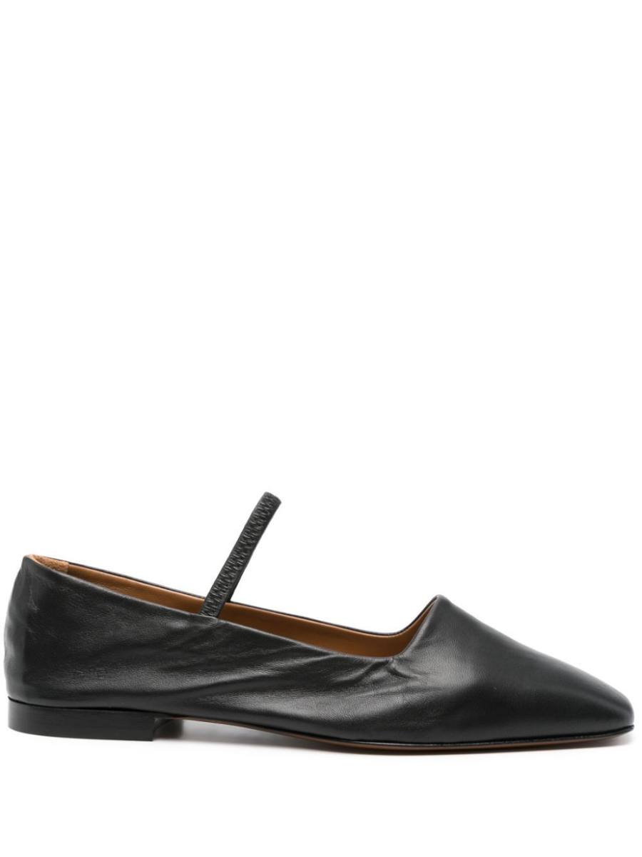 Petina leather ballerina shoes