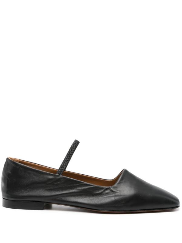 Petina leather ballerina shoes