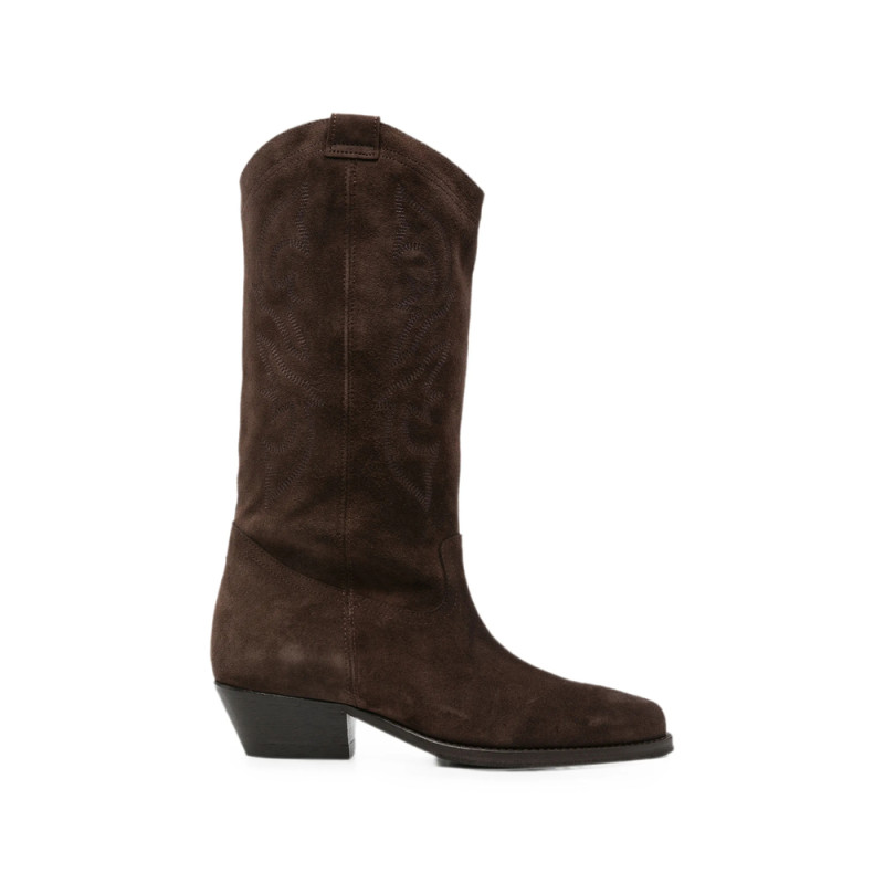 Ba & sh Claurys Embroidered Western-style Cowboy Boots