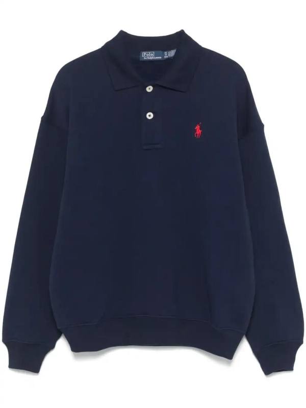 Polo-Pony-motif polo top