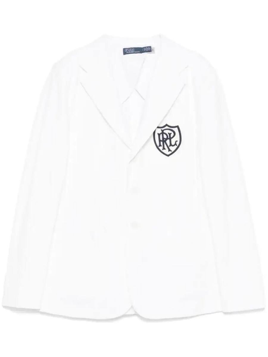 logo-patch blazer