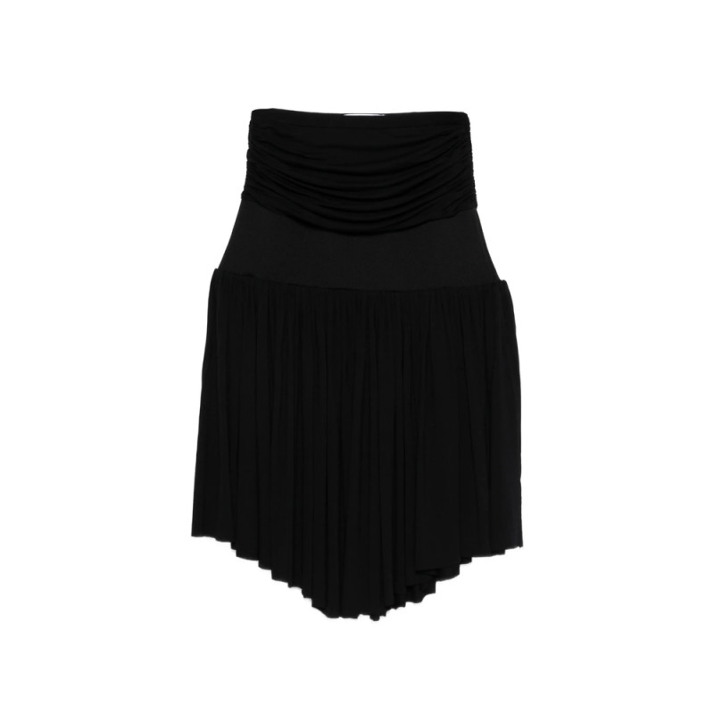Gimaguas Carine Ruched Asymmetric Skirt