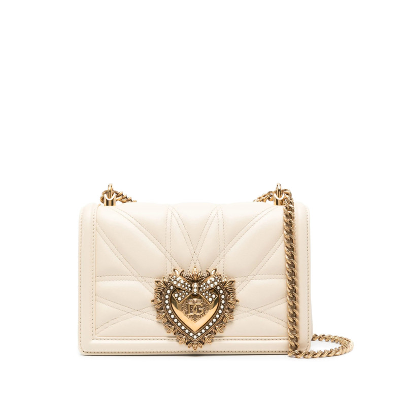 Dolce & Gabbana Medium Devotion Quilted Shoulder Bag