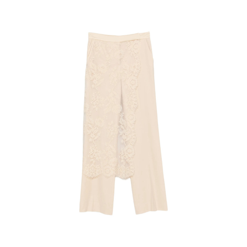 Zimmermann Valiant Lace-panelled Tailored Trousers