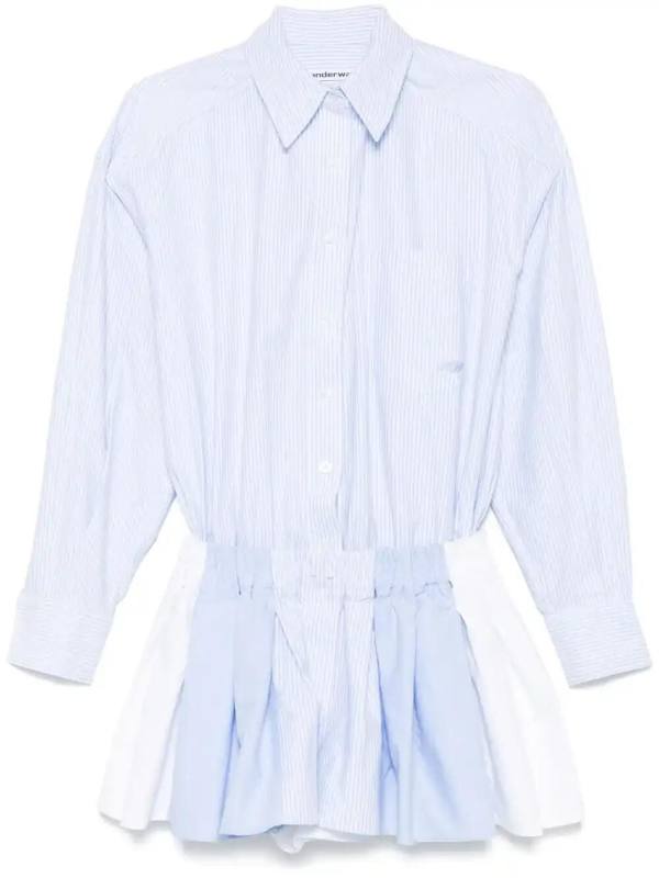 prestyled pleated playsuit