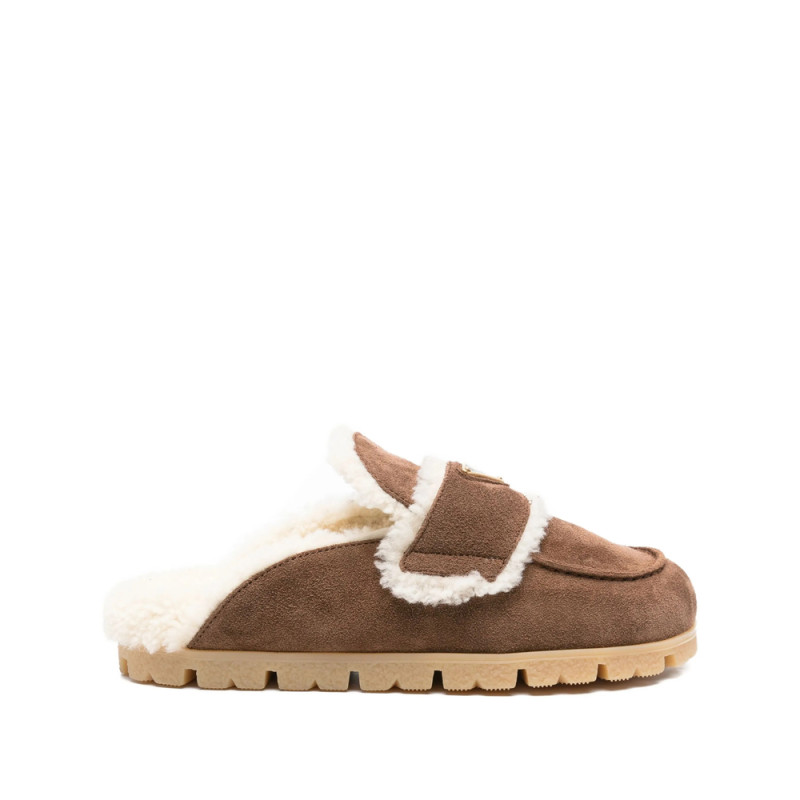 Prada Suede Slippers