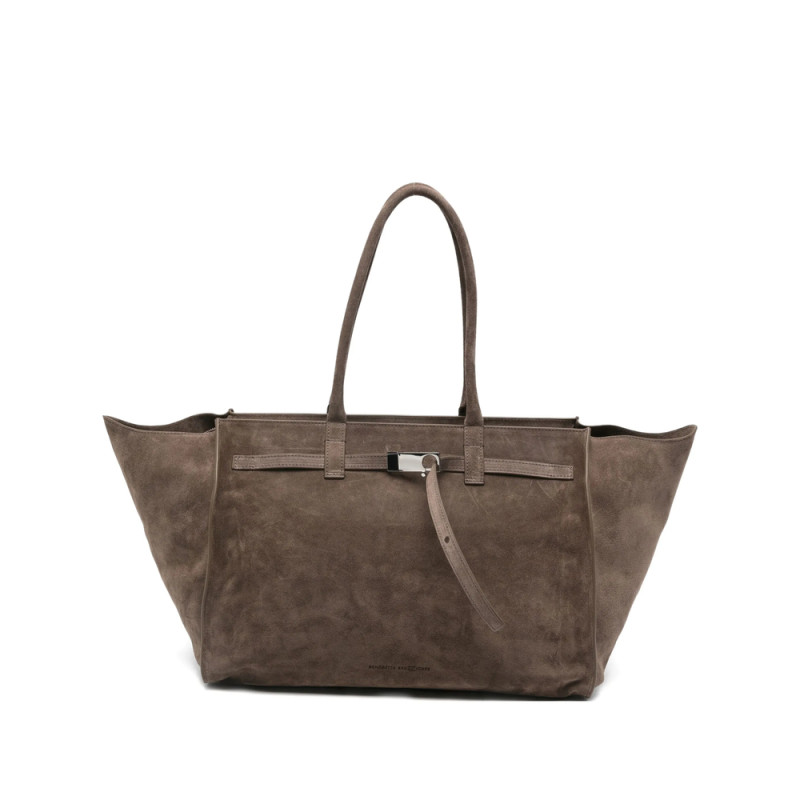 Benedetta Bruzziches Suede Tote Bag
