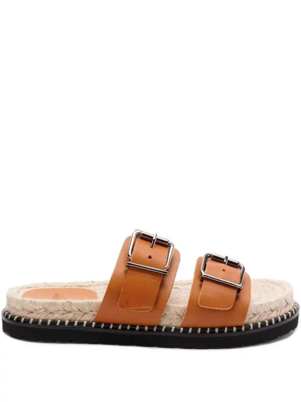 leather slides