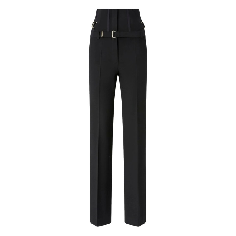 Pinko Buckle Belt Trousers
