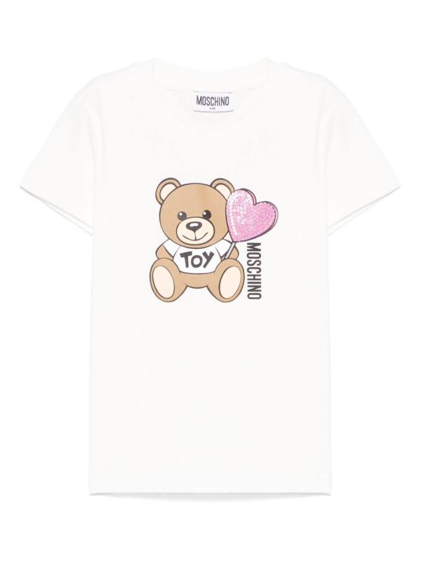 Teddy Bear-motif T-shirt