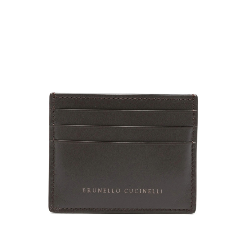 Brunello Cucinelli Logo-detail Card Holder