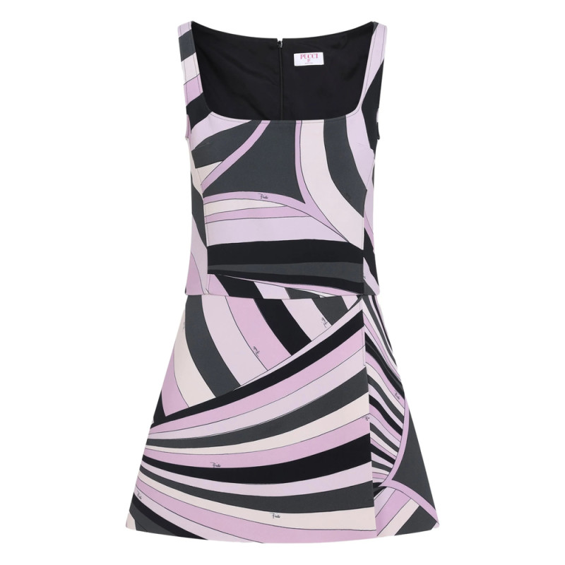 Pucci Abstract-print Sleeveless Dress