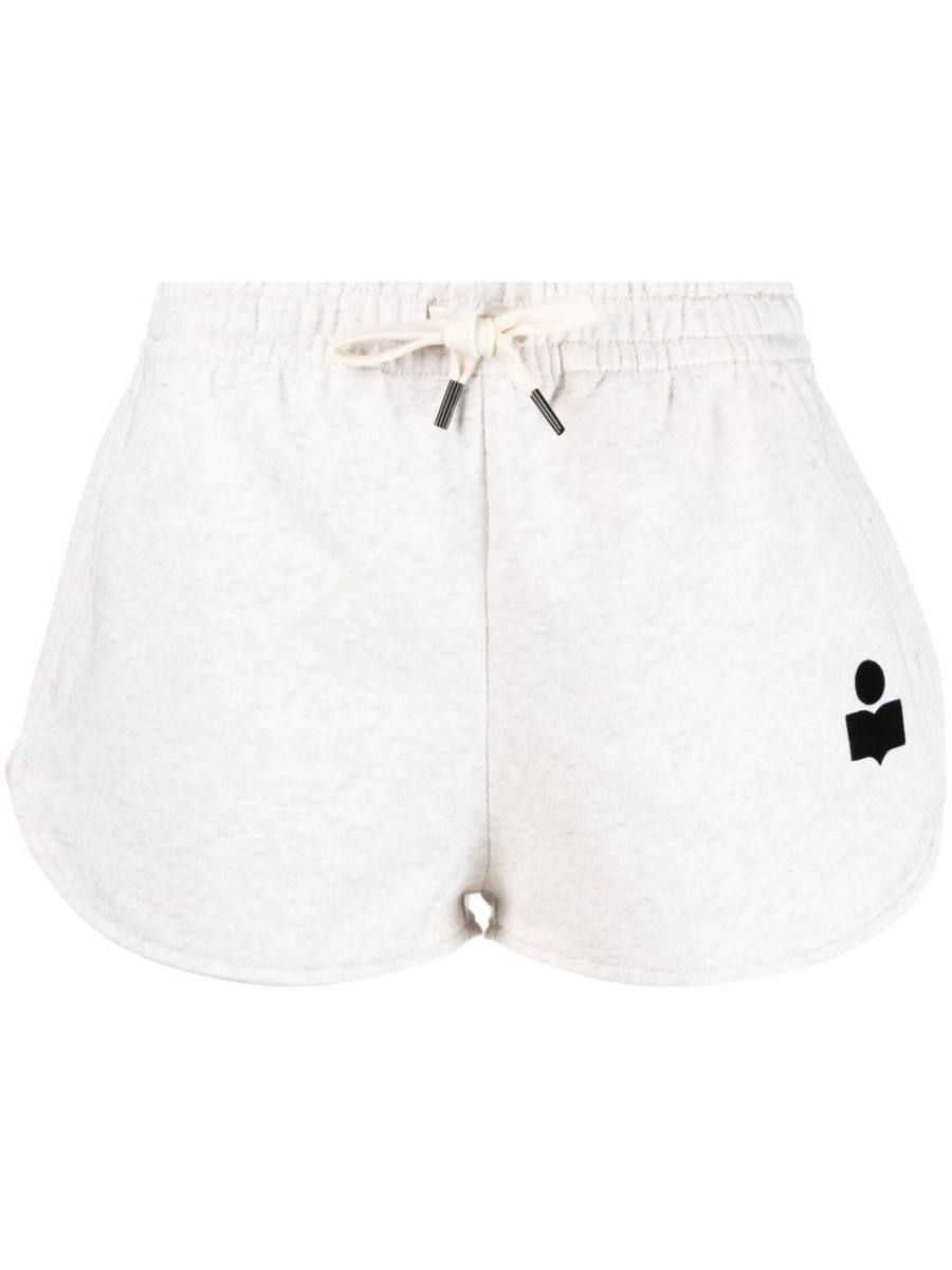 Mifa logo-print track shorts