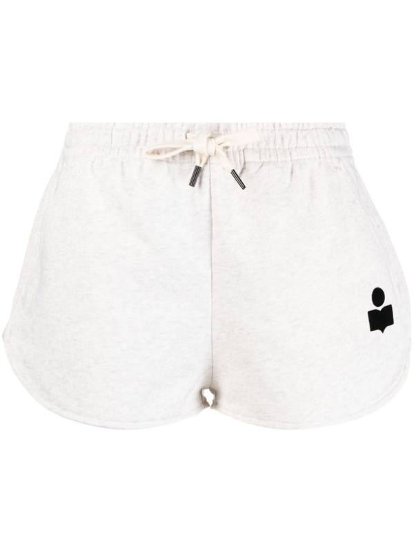 Mifa logo-print track shorts