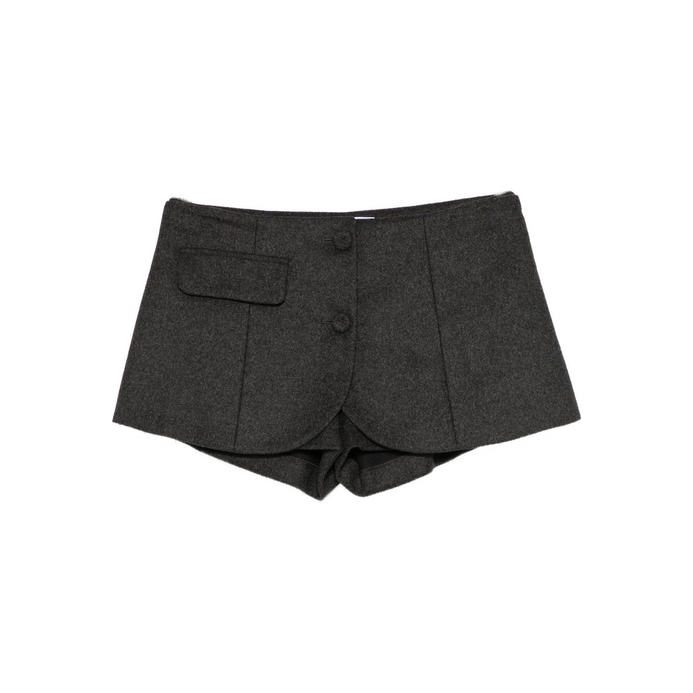 Vivetta Mélange-effect Tailored Shorts