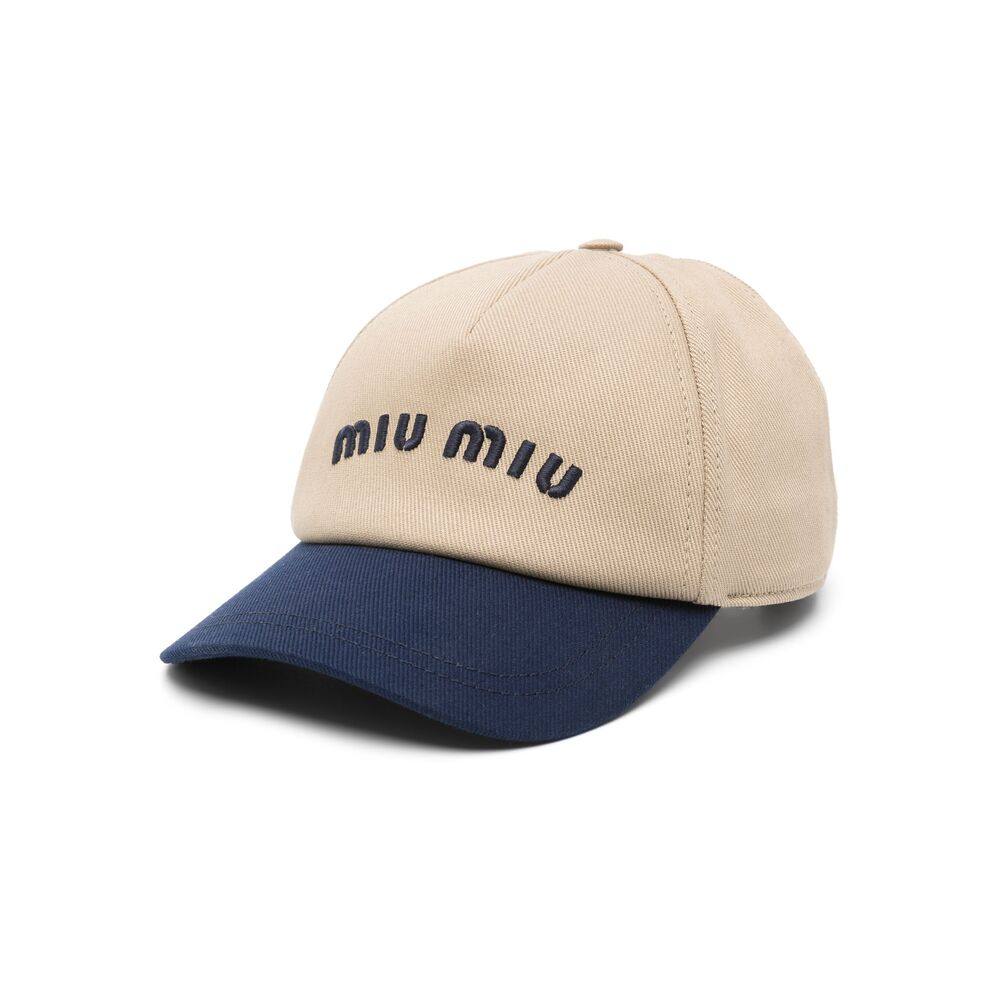 Miu Miu Twill-weave Cap
