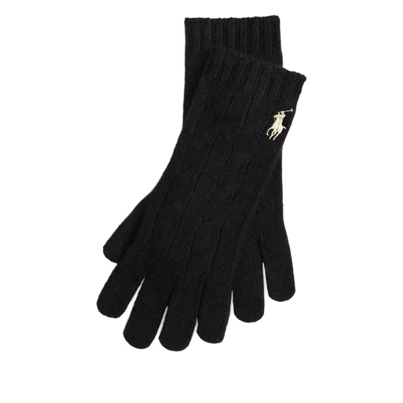 Ralph Lauren Cable-knit Gloves