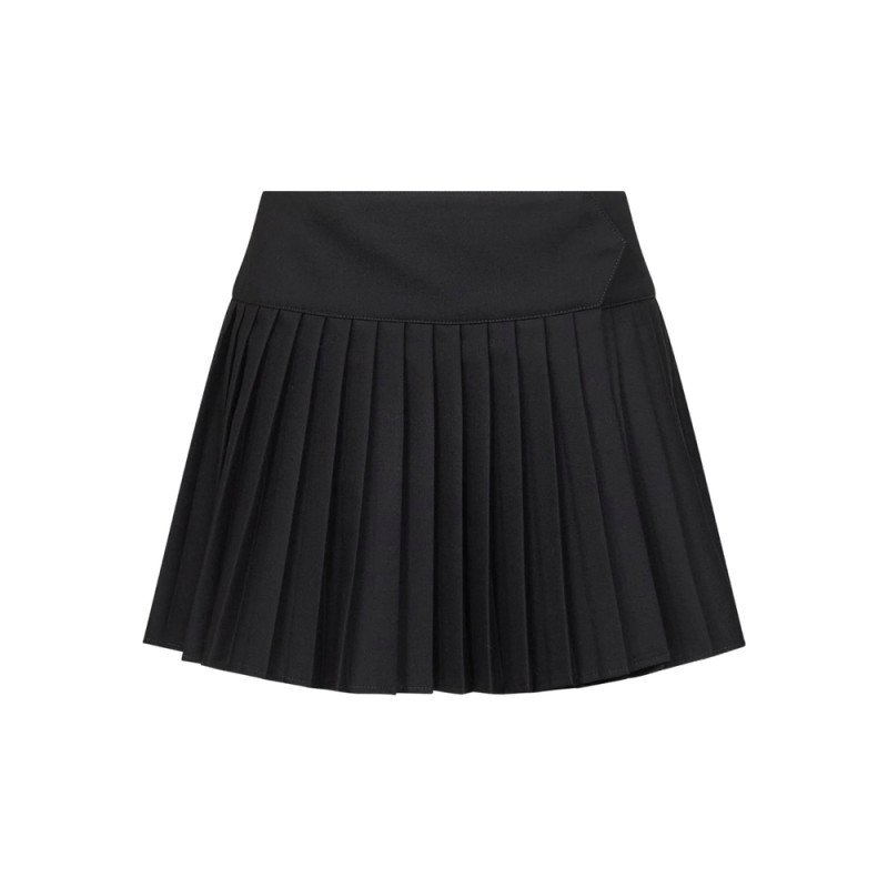 Off-white Pleated Logo-print Mini Skirt