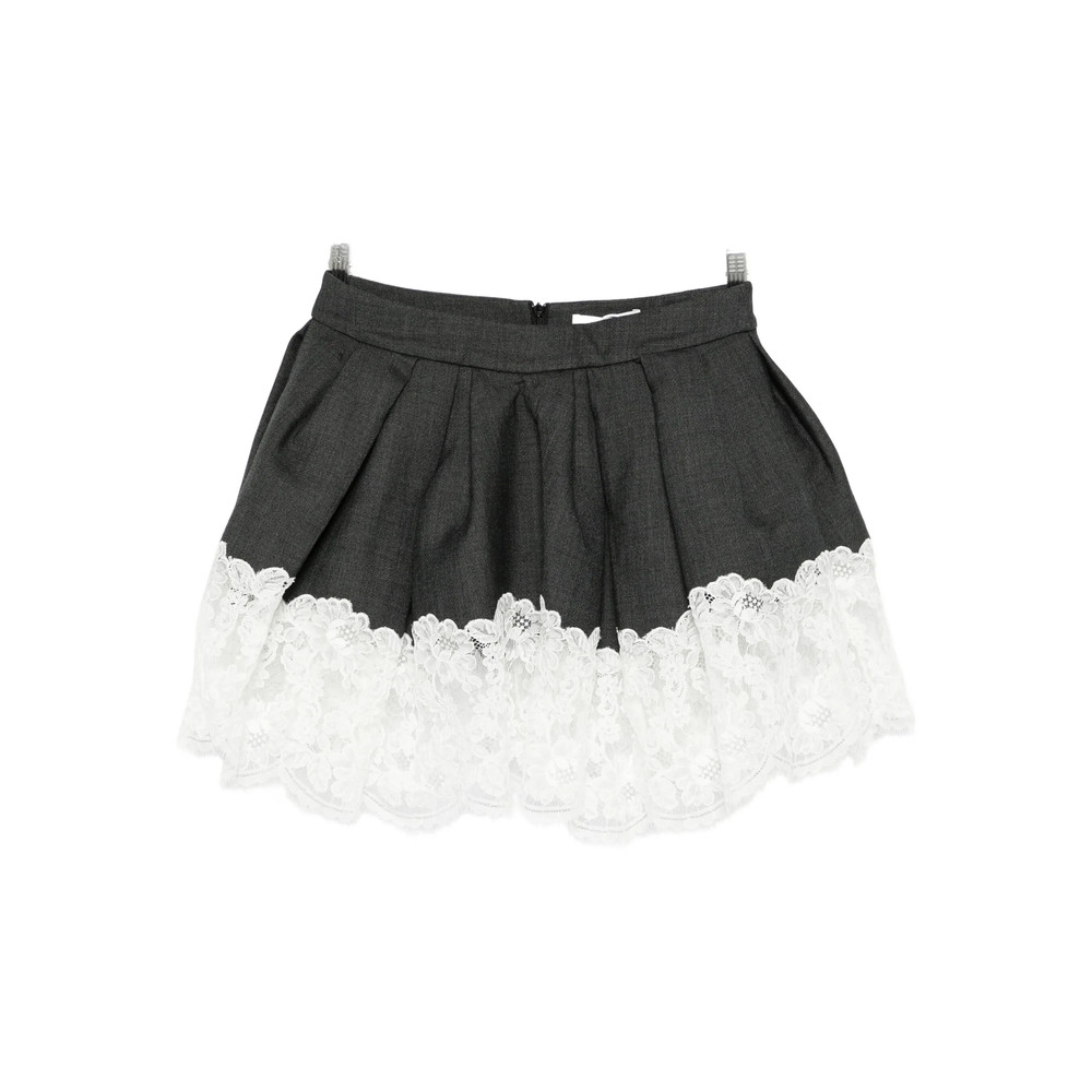 Markgong Lace-trim Skirt